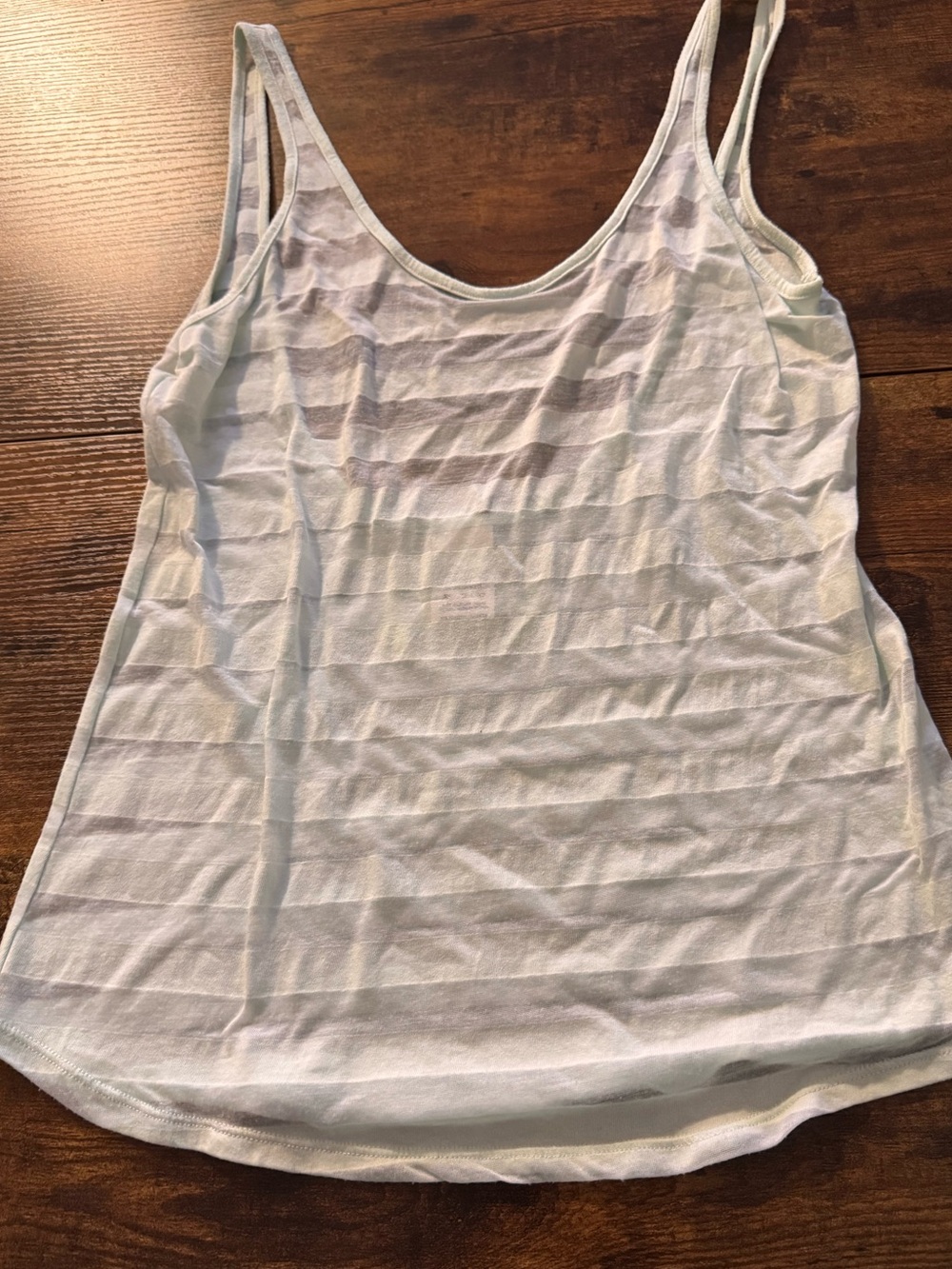 PINK Victoria's Secret Pale Mint Scoop Neck Tank